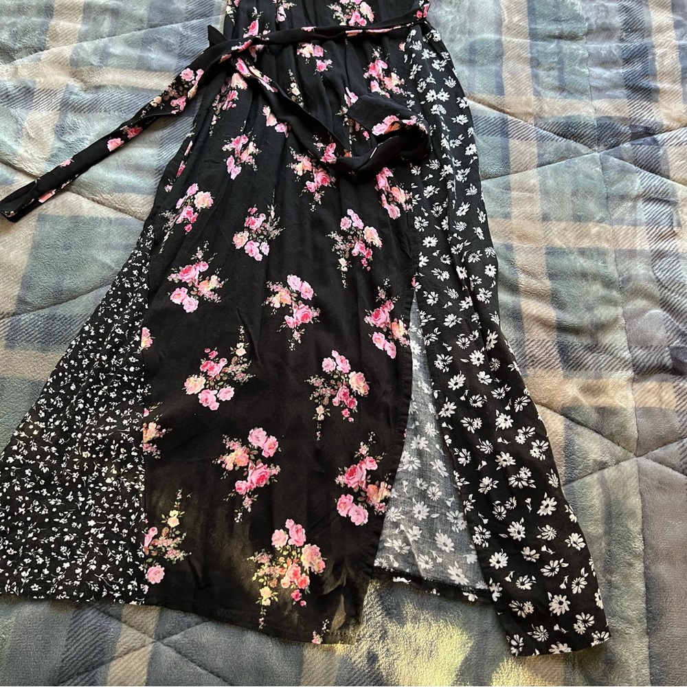 Topshop Floral Midi Dress - Picture 3 of 6
